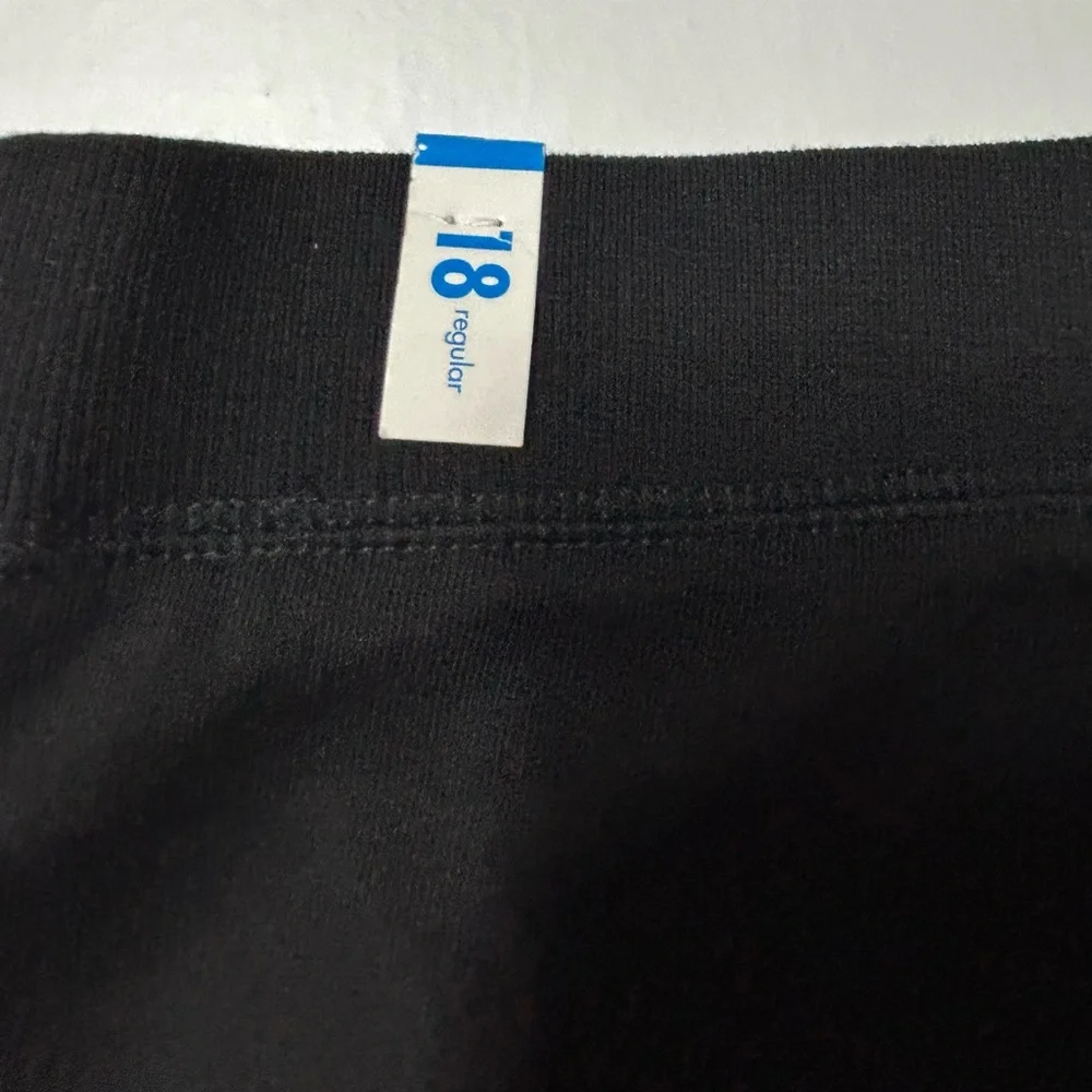 Justice girls, extra large, (18 ) jogger pants with logo on front‎